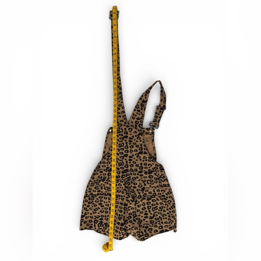 Fashion Nova Leopard Print Jumpsuit - Black and Tan - Picture 8 of 13